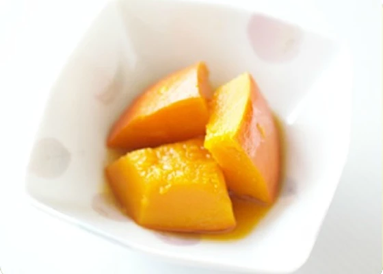 赤玉かぼちゃ紅爵を使ったかぼちゃ煮