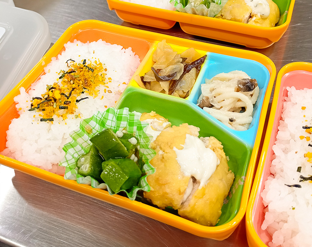 保育園・幼稚園のお弁当も♪