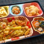 鶏肉とキャベツのカレー炒め