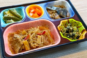 牛肉と竹の子入り春雨炒め